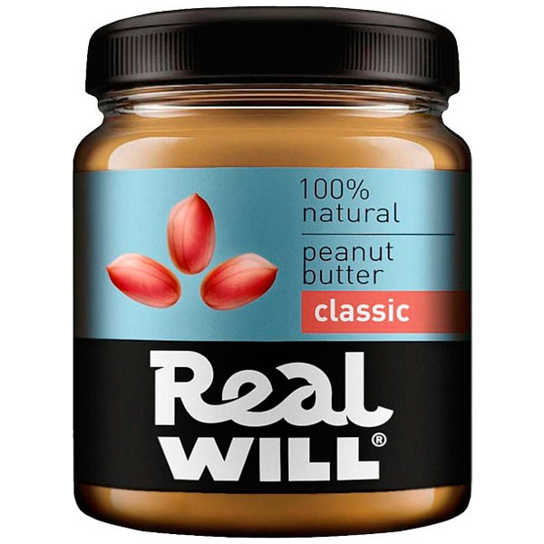 Паста арахисовая классическая Real Will [330 гр]